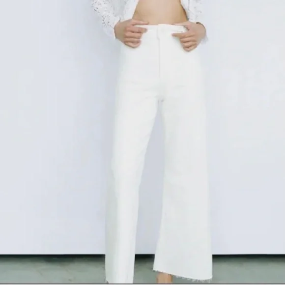 ZARA // The Marine Straight in Off-White - Picture 4 of 7